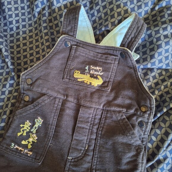 koala kids count with me overalls 6-9 months - Picture 3 of 6